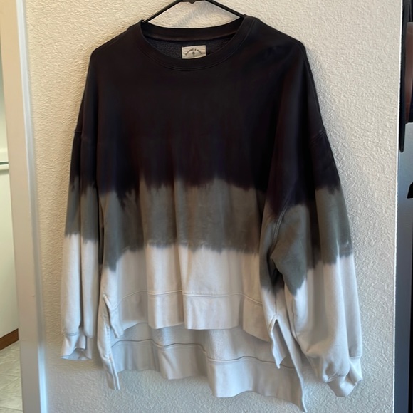 Electric & Rose Tie Dye Neil Sweatshirt - Picture 2 of 4